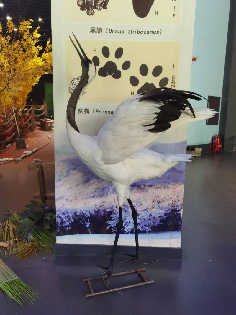 仿真丹顶鹤